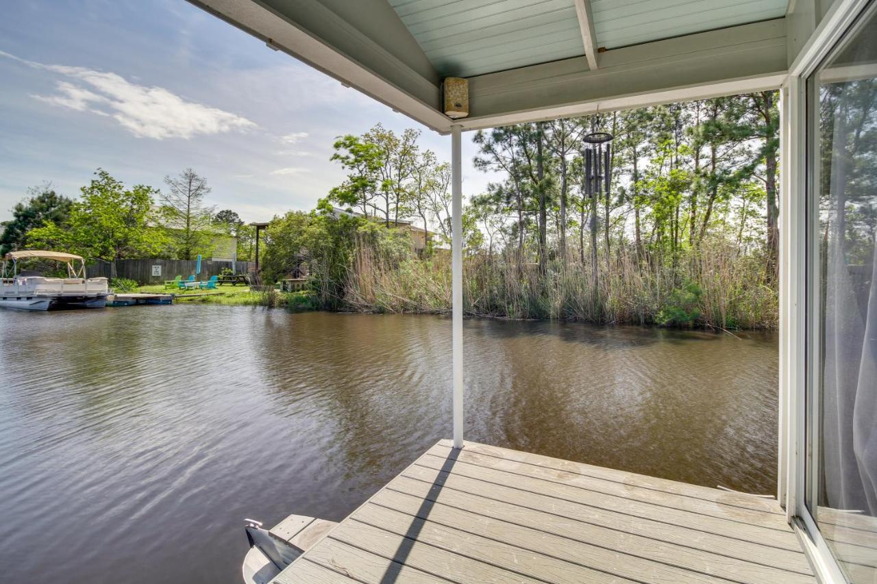 Bay St Louis Houseboat 6 Mi To Old Town And Beach! Shoreline Park Luaran gambar